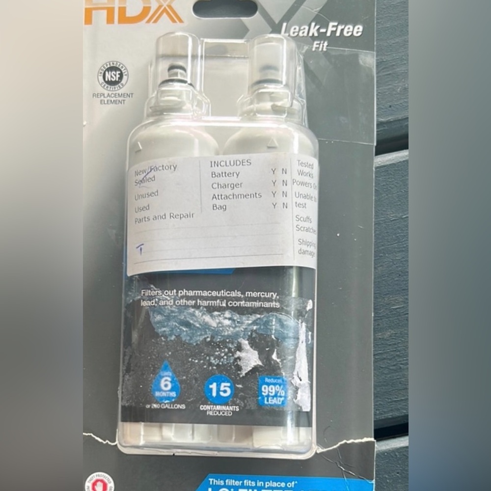 Water Filter - Silver